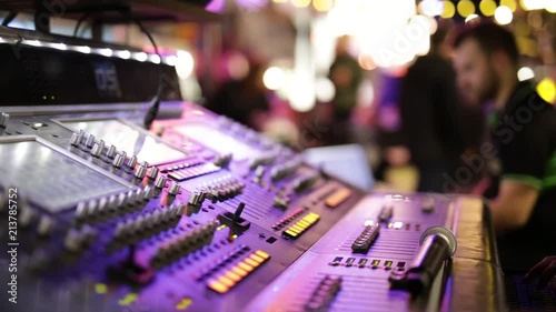 Audio Console photo