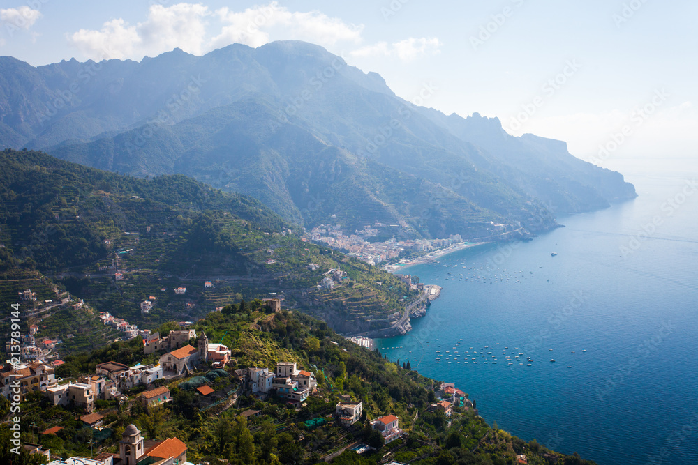 A view of the coast from Ravello - Amalfi Coast, Italy