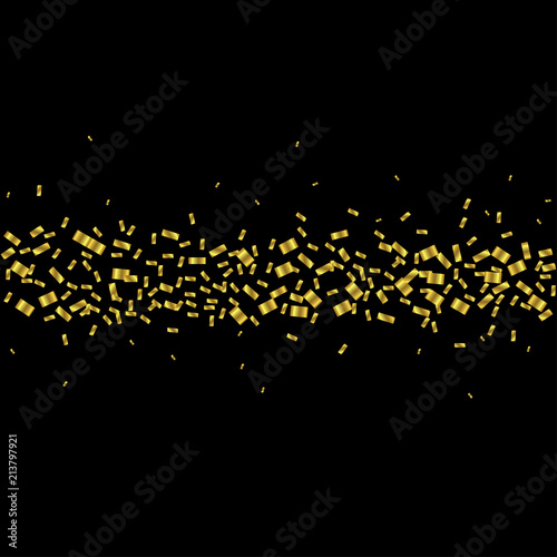 Fototapeta Naklejka Na Ścianę i Meble -  Golden confetti background