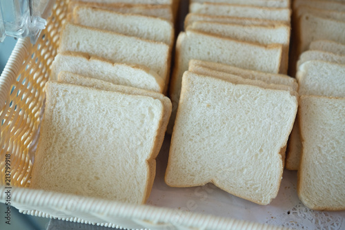 Sliced bread stack