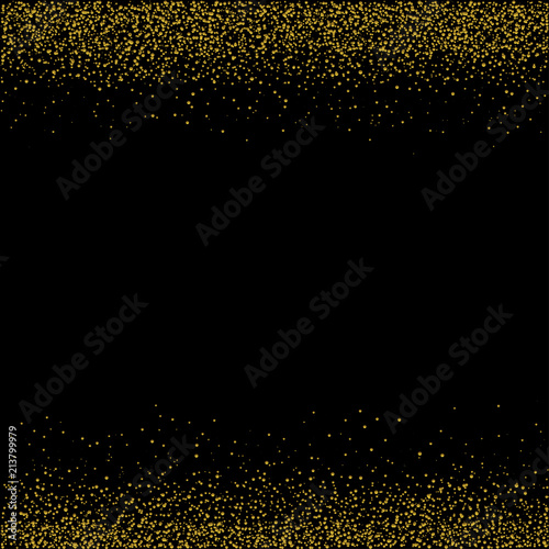 Wallpaper Mural Golden confetti background Torontodigital.ca