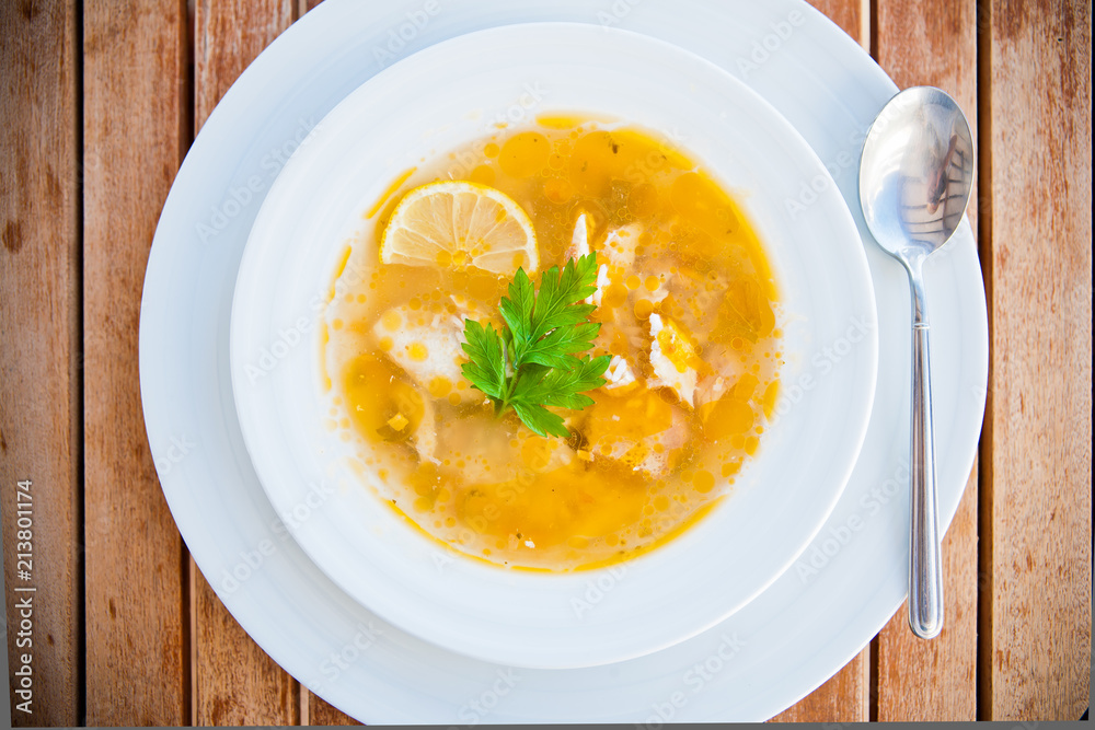 Рыбный суп / Fish soup Рыбный суп / Fish soup