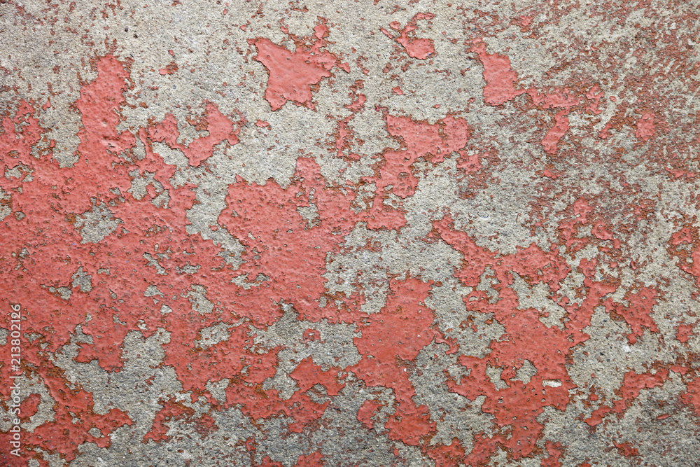 Red Gritty Wall Texture