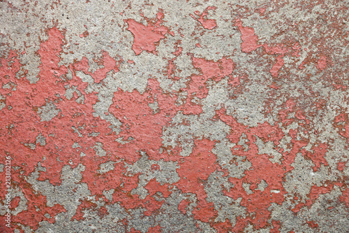 Red Gritty Wall Texture