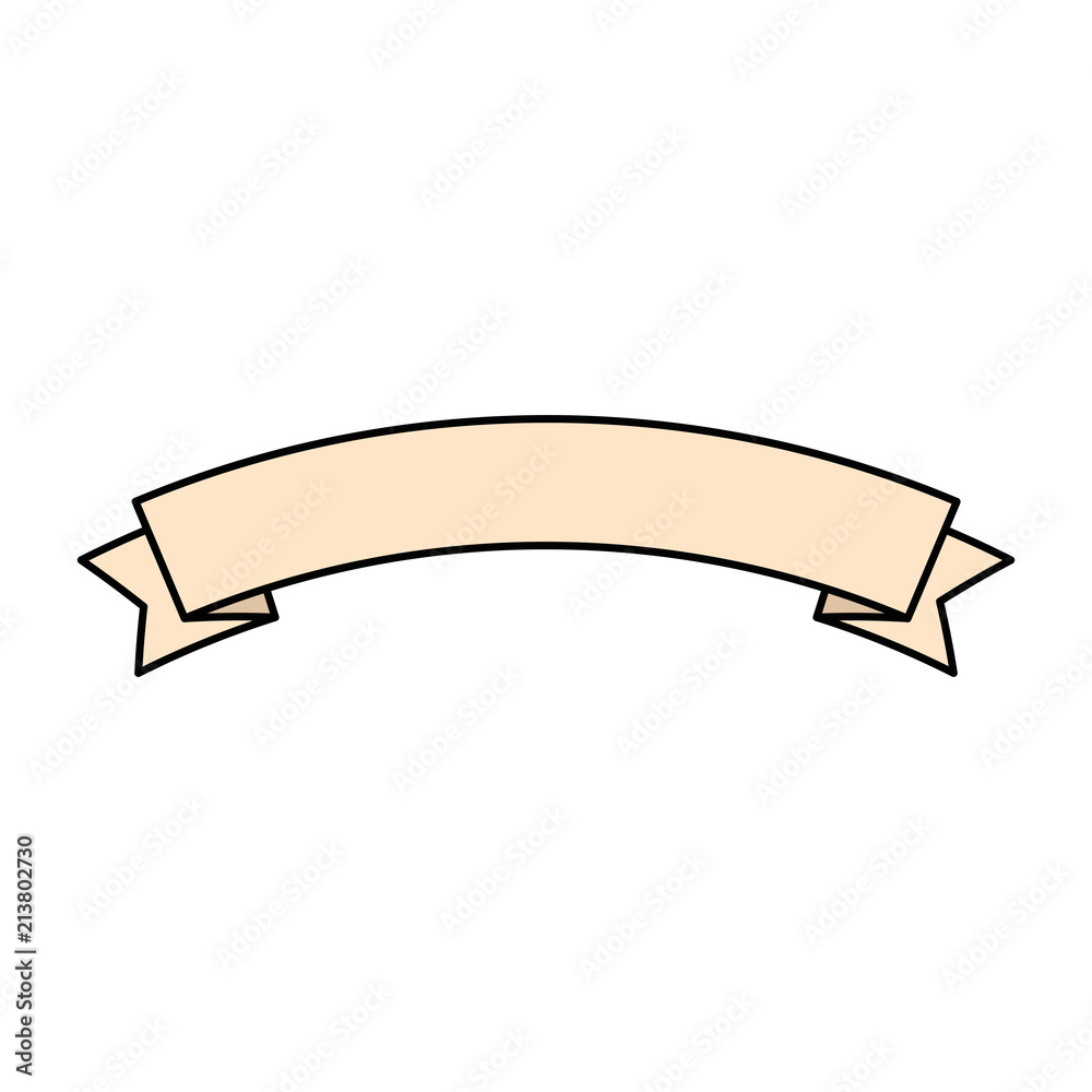 ribbon frame isolated icon ribbon frame isolated icon