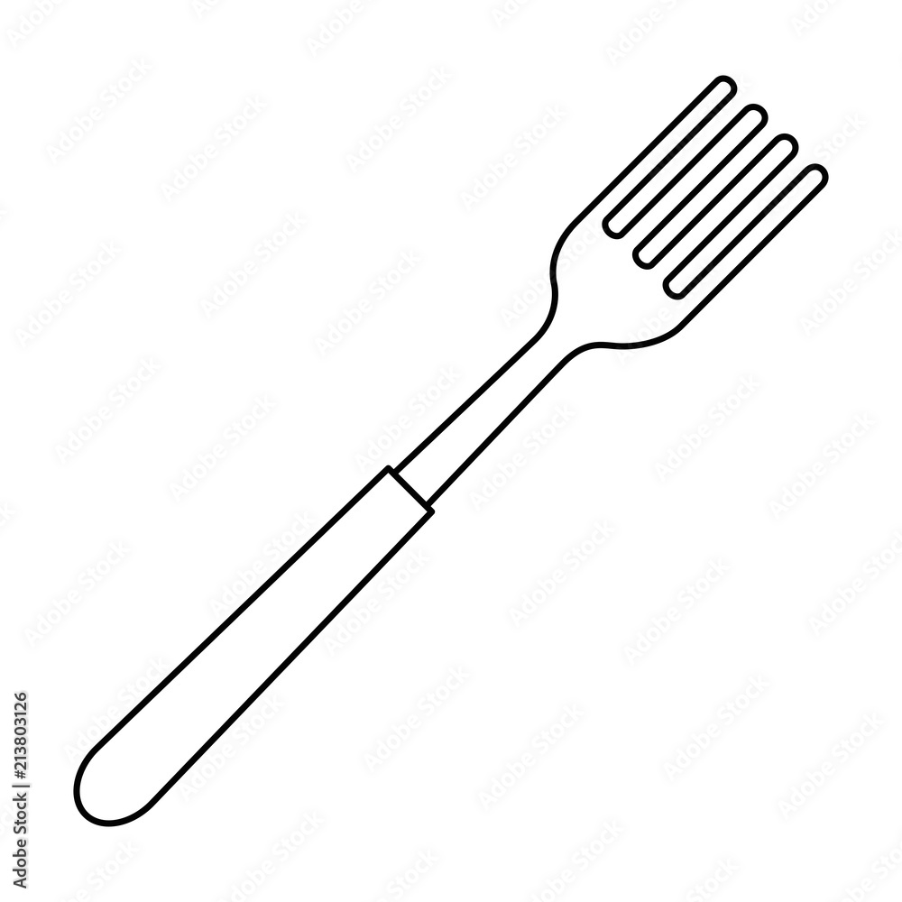 fork cutlery isolated icon fork cutlery isolated icon