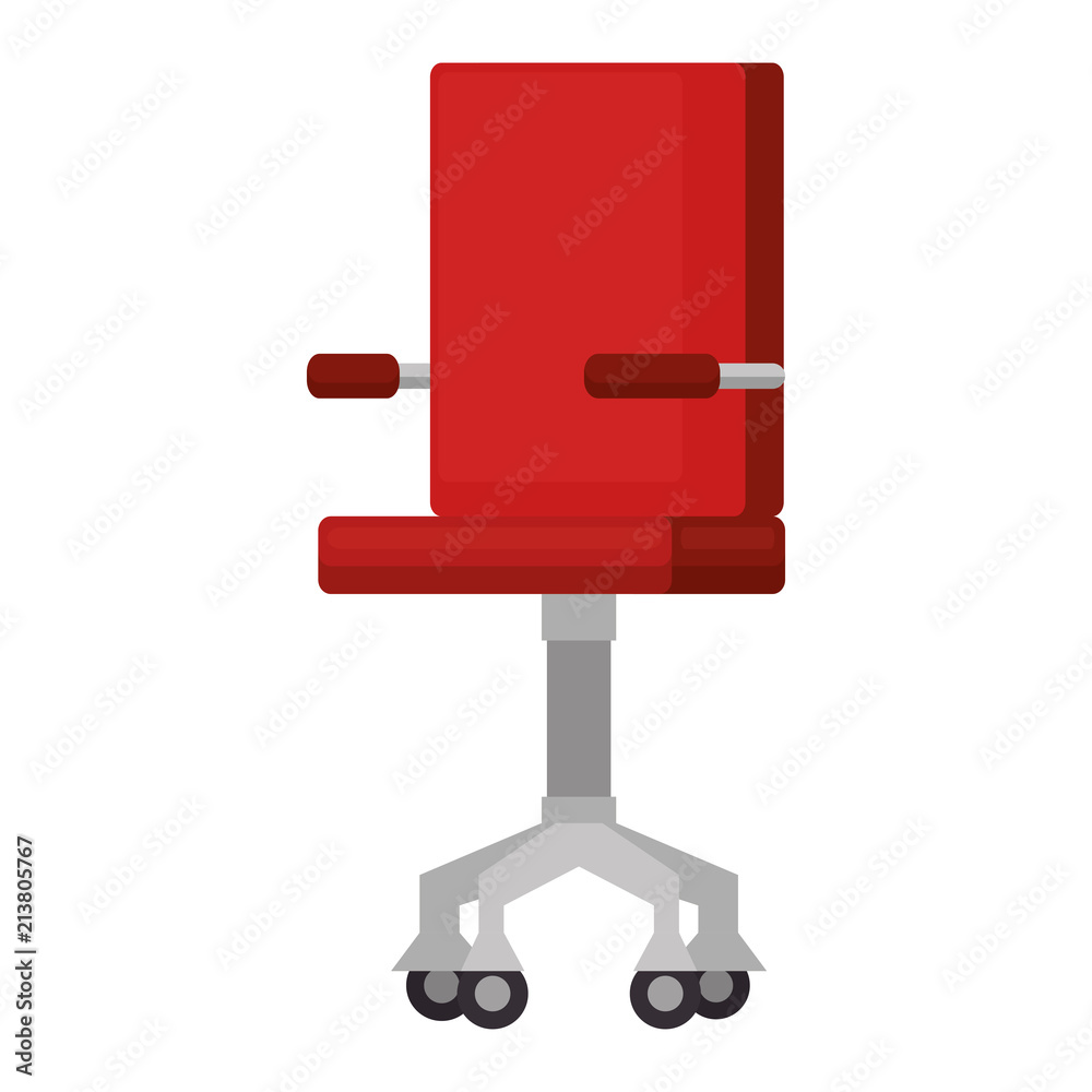 Fototapeta premium office armchair isolated icon