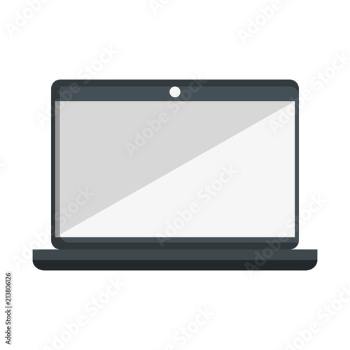 laptop computer isolated icon