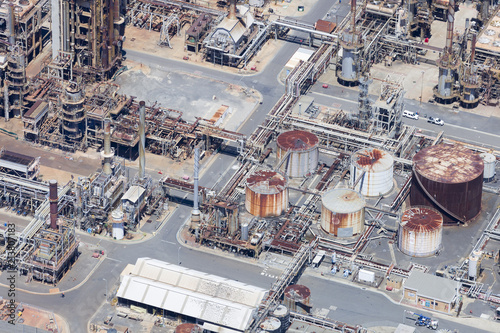 Large Refinery Factory 