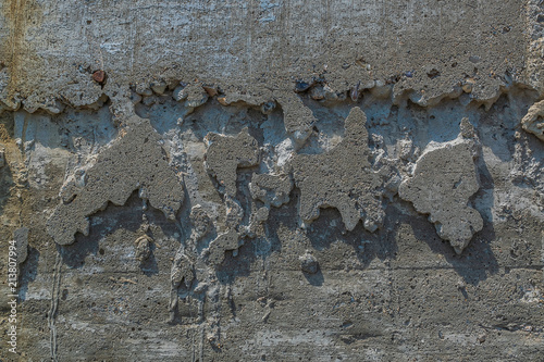 Concrete  wall  textured background under natural light. photo