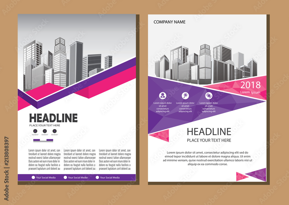 template, layout, cover, brochure, flyer, annual report for design background company