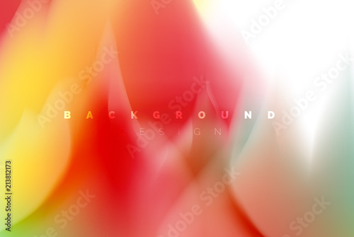Holographic paint explosion design, fluid colors flow, colorful storm. Liquid mixing colours motion concept, trendy abstract background layout template for business presentation, app wallpaper banner