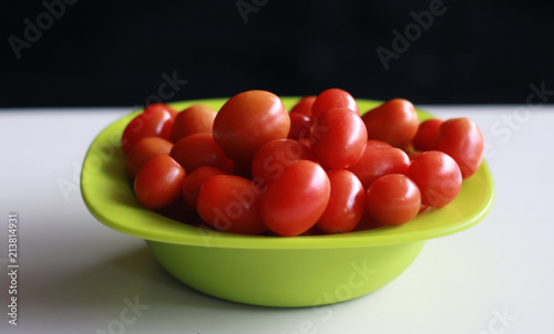 Cherry tomato from Lembang, West Bandung, Indonesia. photo