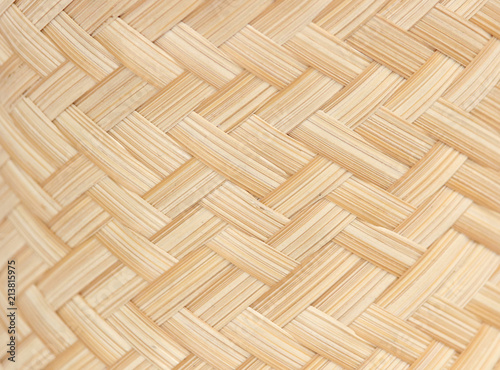 Rattan texture  detail handcraft bamboo weaving texture background. i