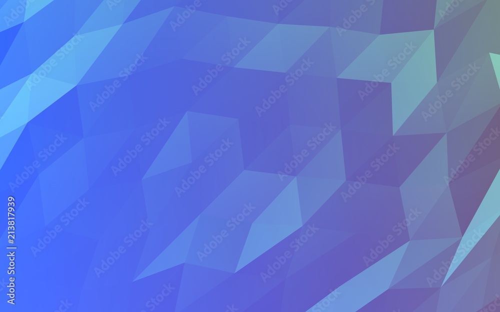 Abstract triangle geometrical blue background. Geometric origami style with gradient. 3D illustration Abstract triangle geometrical blue background. Geometric origami style with gradient. 3D illustration