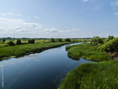 Ranova river, Ryazan region, Russia