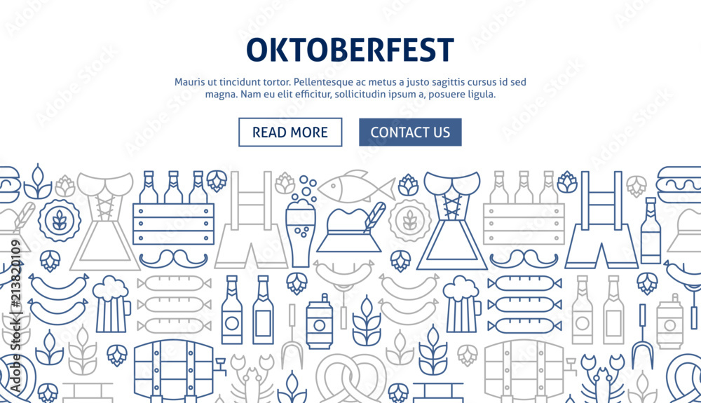 Oktoberfest Banner Design