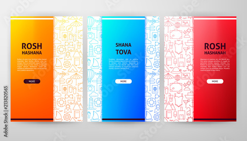 Rosh Hashana Brochure Web Design