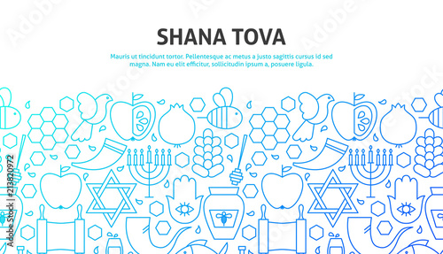 Shana Tova Concept
