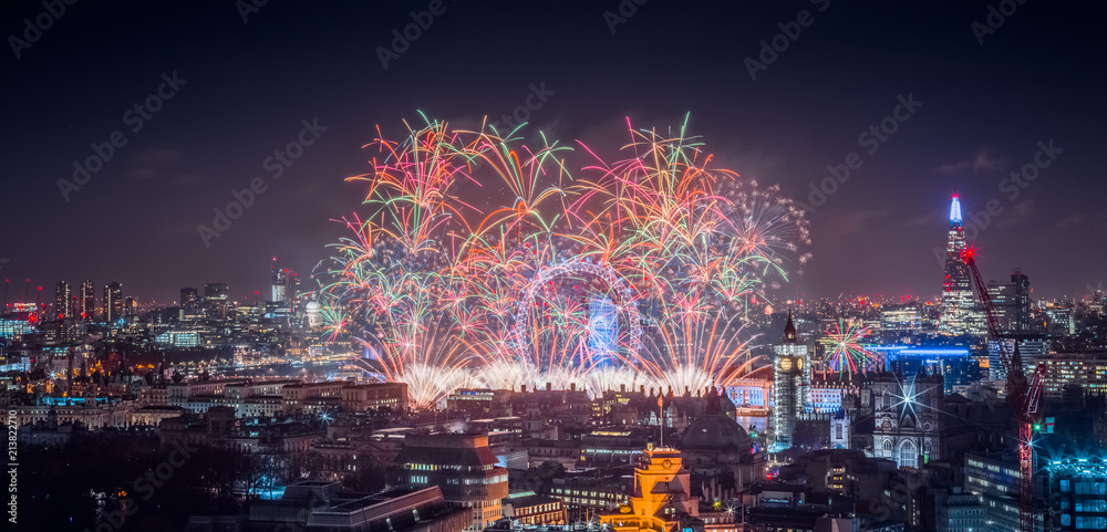 Fototapeta premium Happy New Year