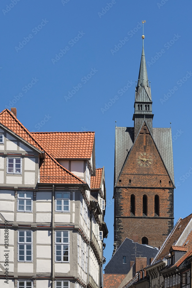 Hannover - Marktkirche in der Altstadt, Deutschland