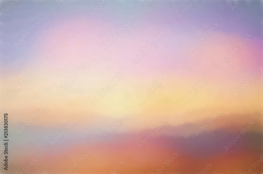 Computer Generated Pastel Colored Textured Background