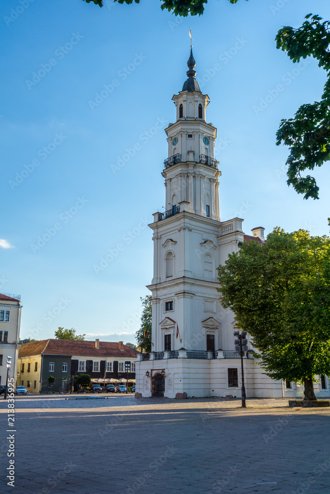 Lithuania, Historic town hall building in Kaunas old town center