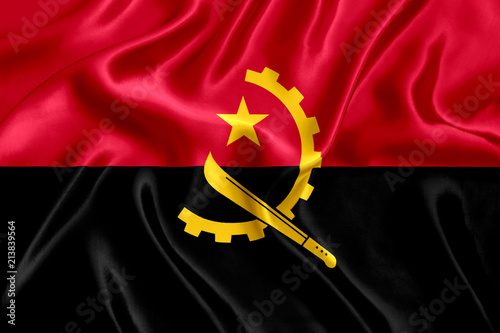Flag of Angola Silk