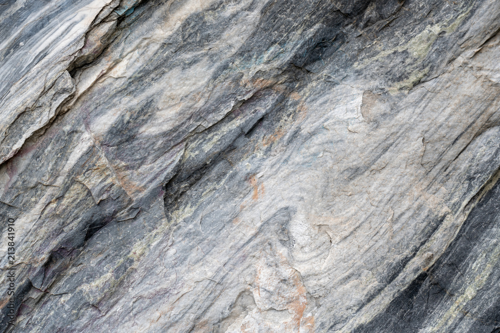 Gray surface of marble stone with striped streaks. Gray surface of marble stone with striped streaks.