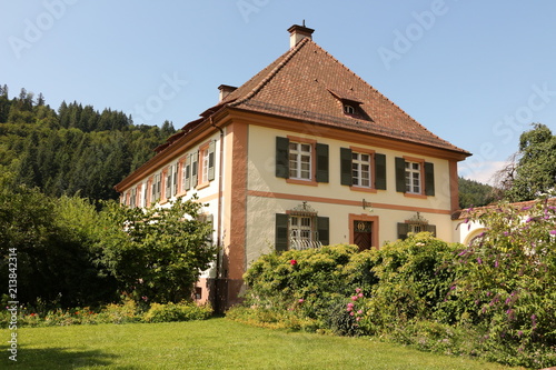 Historisches Gebäude im Kloster St. Trudpert im Münstertal photo