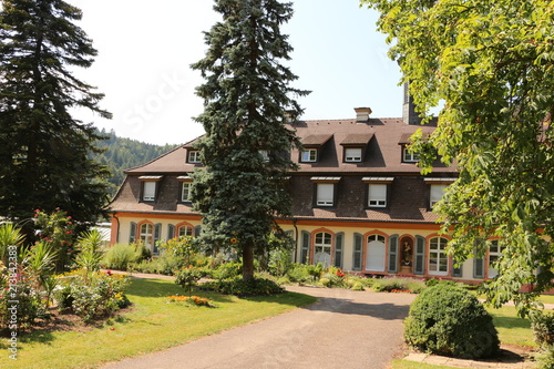 Historisches Gebäude auf dem Klostergelände von Kloster St. Trudpert im Schwarzwald photo