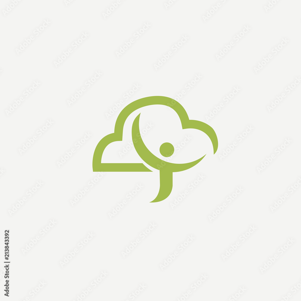 Abstract green leaf logo icon vector design. Landscape design, garden, Plant, nature and ecology vector logo Abstract green leaf logo icon vector design. Landscape design, garden, Plant, nature and ecology vector logo