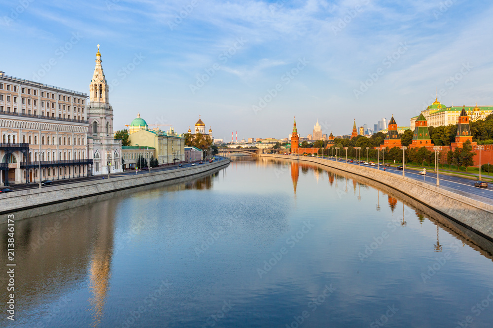 Moscow Kremlin in the morning, Russia