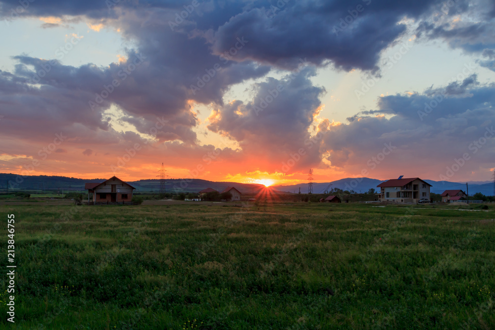 Fototapeta premium Sunset