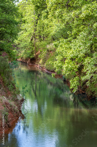 Creek in central Oklahoma.