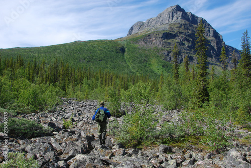 Hiking at the gates of Sarek (remastered)