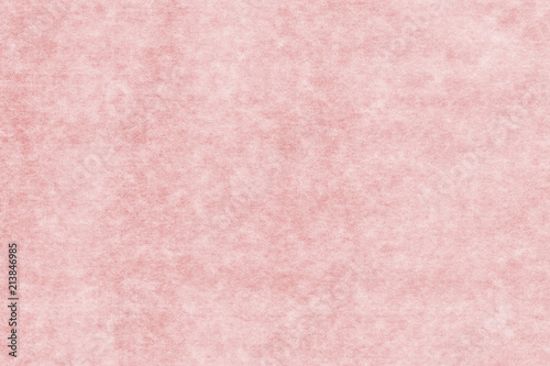 Pink old paper backdrop. Vintage texture background