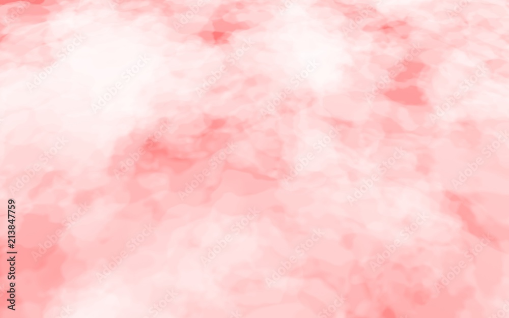 Fototapeta premium Background of abstract white color smoke isolated on red color background. The wall of white fog. 3D illustration