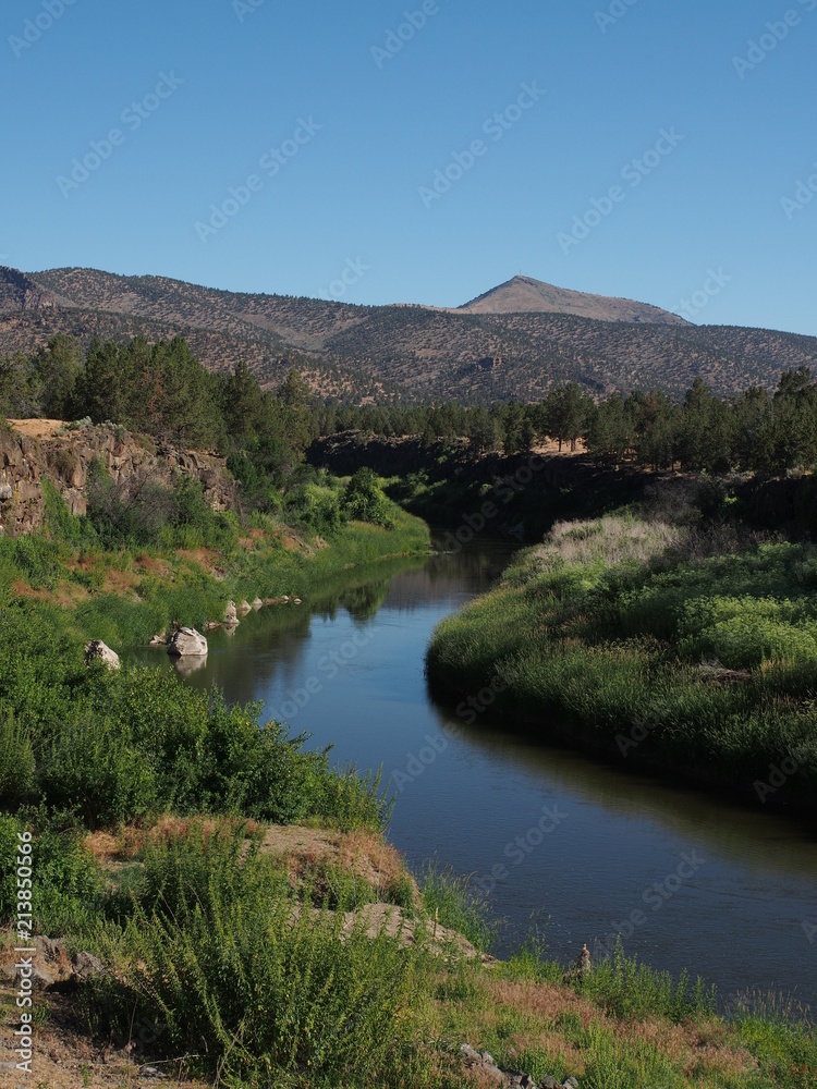 Central Oregon’s beautiful Crooked  River 