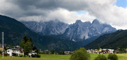 Gosau village in Tyrol