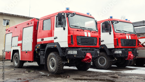 Fire Engine Firefighter Truck