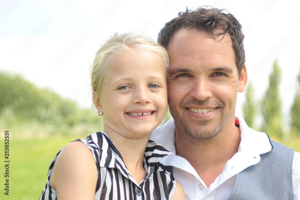 Father and daugther