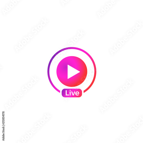 live video icon