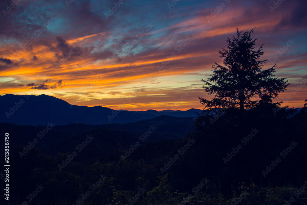 Blue Ridge Sunset Blue Ridge Sunset
