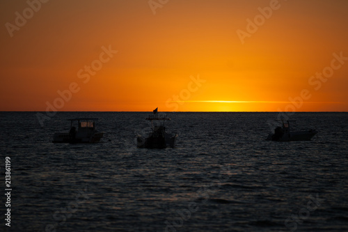 zachód słońca Ocean Indyjski © Magdalena