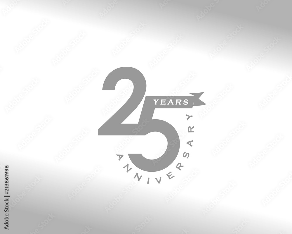 25 years Anniversary logo 25 years Anniversary logo
