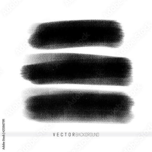 Vector soft pastel black colorn hand drawn strokes as design elements. Hand drawn textured background.