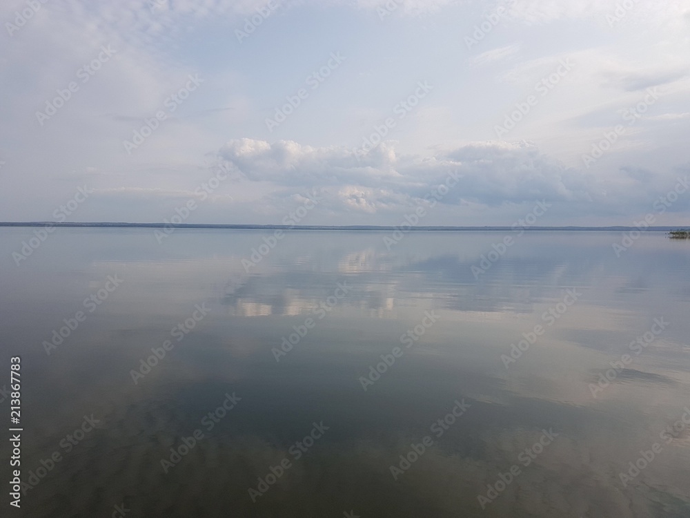Lake view in Russia