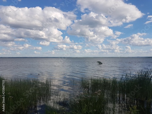 Lake view in Russia