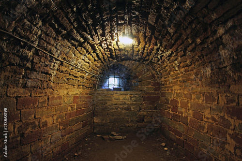 detention cell in an old castle © Sergey
